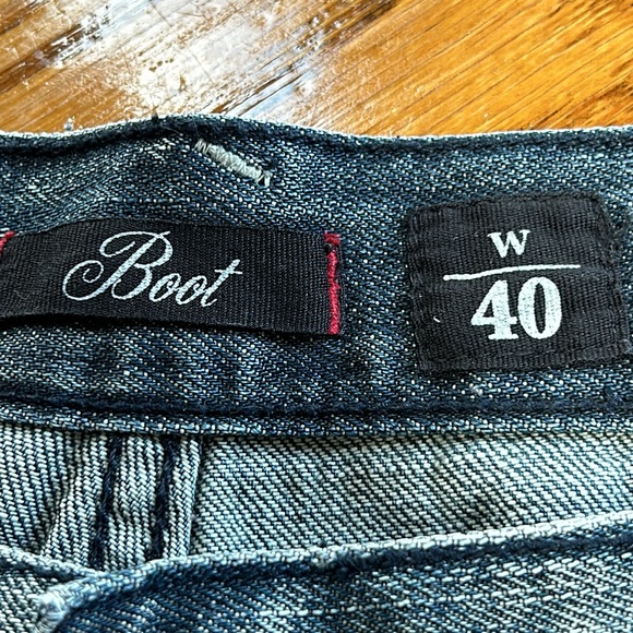 Marc Ecko Boot Fit men’s jeans. Size 40.  Good condition. - Picture 3 of 9